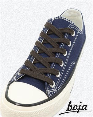 Шнурки для обуви BOJA плоские, Х/Б, темные коричневые, 120 см; для кроссовок, кед, ботинок, сапог; широкие 10 мм; НЕ эластичные; НЕ резиновые; НЕ силиконовые; БЕЗ фиксаторов